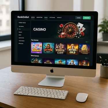 BankOnBet - Desktop Platform Interface - Intuïtief Design
